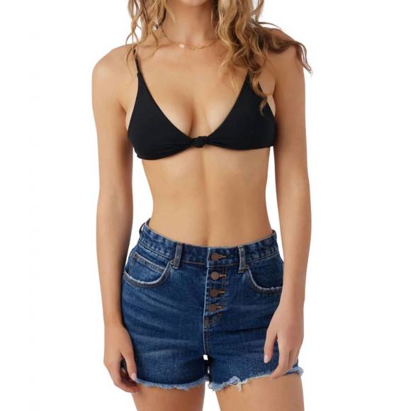 NEW O'NEILL samira shorts in dark indigo - Picture 2 of 4